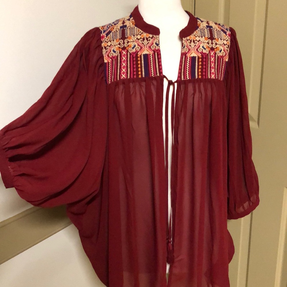 NEW Umgee chiffon cover up small